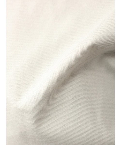 earth music&ecology（アースミュージックアンドエコロジー）の「ツイストカレッジチュニック（Tシャツ/カットソー・レディース・ライトグリーン/ネイビー/オフホワイト・FREE）」の7枚目の写真