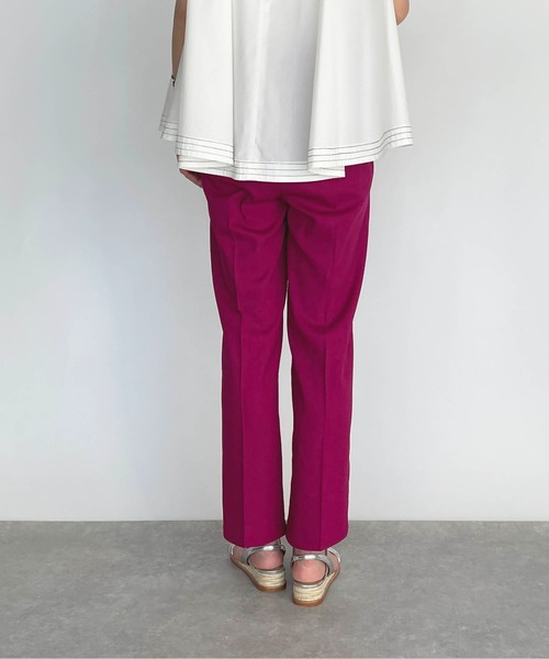 PICCIN（ピッチン）の「リネン混ストレートパンツ（その他パンツ・レディース・ブラック/ピンク/グリーン・M/L）」の10枚目の写真