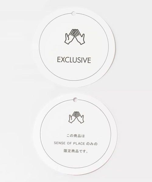 SENSE OF PLACE by URBAN RESEARCH（センスオブプレイスバイアーバンリサーチ）の「『別注』YALE×SENSE OF PLACE　シシュウストライプシャツ（シャツ/ブラウス・メンズ・ネイビー・MEDIUM/LARGE）」の5枚目の写真