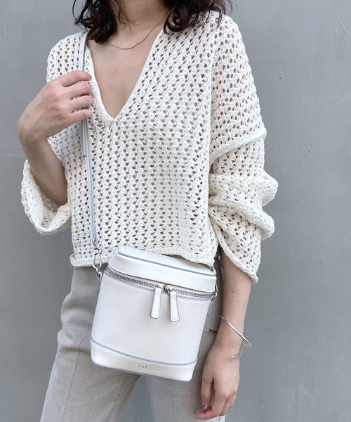 loti（ロティ）の「WEB限定　loti スクエアバニティBAG（ショルダーバッグ・レディース・オフホワイト/ブラック・FREE）」の18枚目の写真