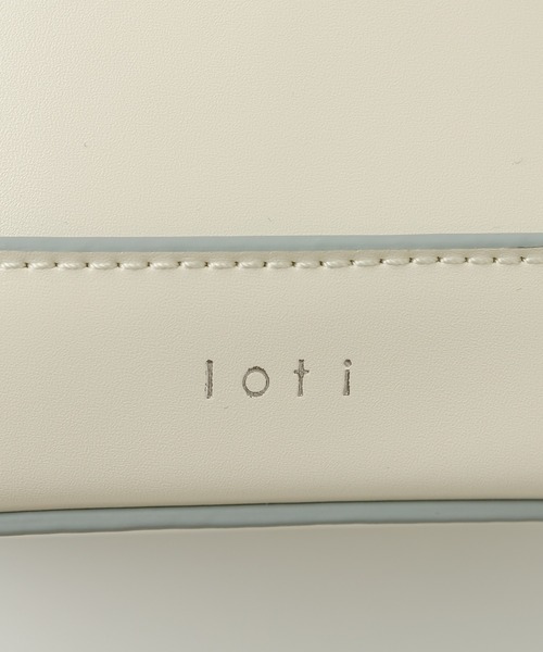 loti（ロティ）の「WEB限定　loti スクエアバニティBAG（ショルダーバッグ・レディース・オフホワイト/ブラック・FREE）」の13枚目の写真