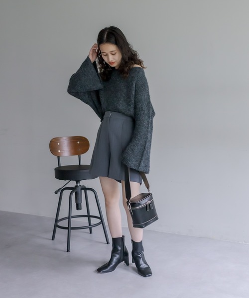 loti（ロティ）の「WEB限定　loti スクエアバニティBAG（ショルダーバッグ・レディース・オフホワイト/ブラック・FREE）」の22枚目の写真