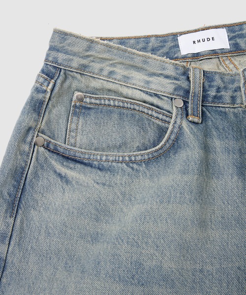 RHUDE(ルード)の「CLASSIC DENIM(デニムパンツ・メンズ・インディゴブルー・30/32/34)」の5枚目の写真