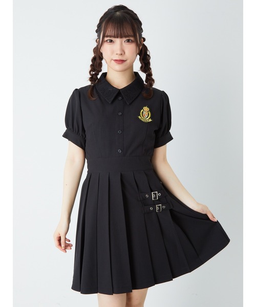 Jamie エーエヌケー（ジェイミーエーエヌケー）の「エンブレムワンピース（ワンピース・レディース・グレー/ブラック・M）」の17枚目の写真