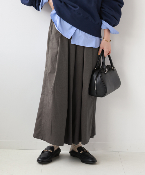 Gramicci（グラミチ）の「別注GRAMICCI*RELUMEタックフレアパンツ