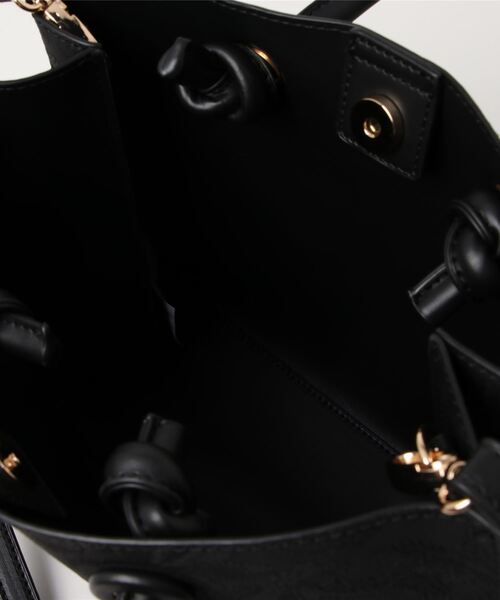 FREE'S MART（フリーズマート）の「エンボスペイズリーバッグ（ショルダーバッグ・レディース・ブラウン/ホワイト/ブラック/カーキ/オレンジ・ﾌﾘ-）」の8枚目の写真