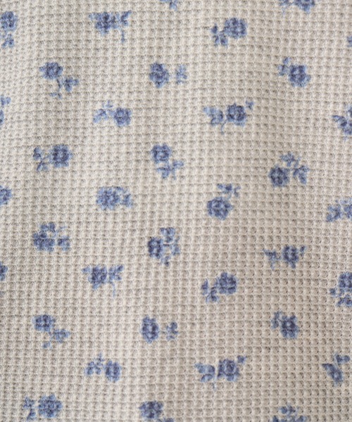 JEMORGAN（ジェーイーモーガン）の「JEMORGAN ワッフルレトロ花柄ラグランロングスリーブＴ（パック入り）（Tシャツ/カットソー・レディース・ホワイト/杢グレー・FREE）」の20枚目の写真