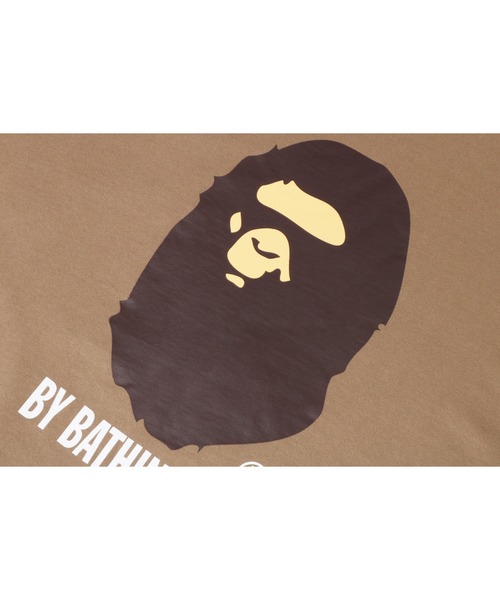 A BATHING APE（アベイシングエイプ）の「BY BATHING APE RELAXED PULLOVER HOODIE M BAPEC（パーカー・メンズ・ブラック/ベージュ/グレー/オリーブ・SMALL/MEDIUM/LARGE/X-LARGE/XX-LARGE）」の7枚目の写真