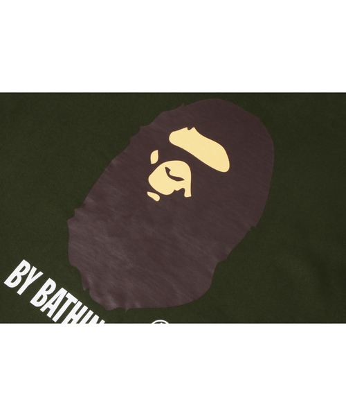 A BATHING APE（アベイシングエイプ）の「BY BATHING APE RELAXED PULLOVER HOODIE M BAPEC（パーカー・メンズ・ブラック/ベージュ/グレー/オリーブ・SMALL/MEDIUM/LARGE/X-LARGE/XX-LARGE）」の8枚目の写真