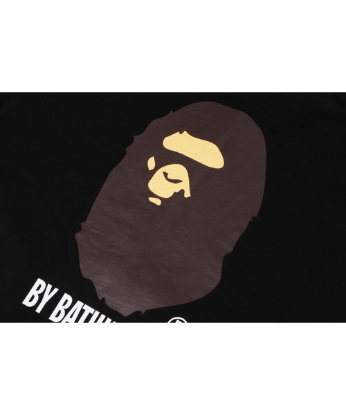 A BATHING APE（アベイシングエイプ）の「BY BATHING APE RELAXED PULLOVER HOODIE M BAPEC（パーカー・メンズ・ブラック/ベージュ/グレー/オリーブ・SMALL/MEDIUM/LARGE/X-LARGE/XX-LARGE）」の9枚目の写真