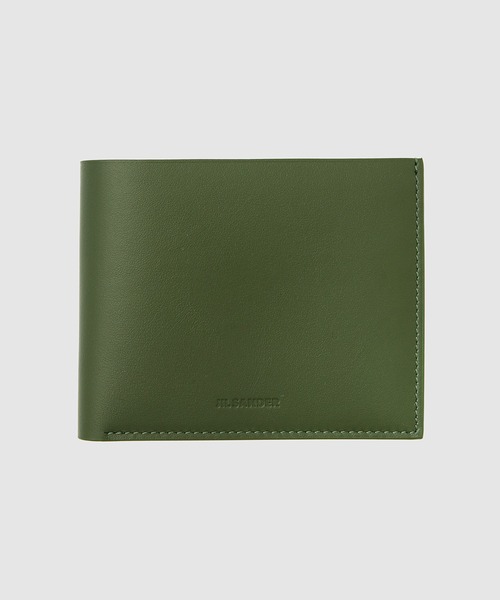 JIL SANDER（ジルサンダー）の「ZIP POCKET WALLET（財布・メンズ・ブラック/ブラウン系/グリーン系・UNI）」の3枚目の写真