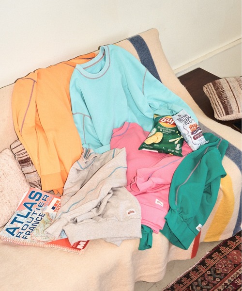 セール】【HELLO.SANFRANCISCO/ハローサンフランシスコ】配色ステッチ