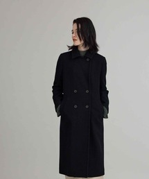 PUBLIC TOKYO | 【WEB限定】150㎝から着られる　バックフレアウールチェスター/スタンド2WAYロングコート(チェスターコート)