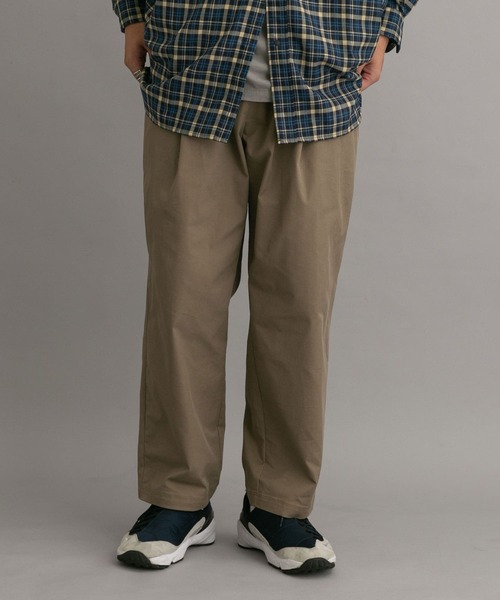 EKAL(エカル)の「EKAL エンジョイルーズパンツ(その他パンツ・メンズ・ネイビー/ベージュ系その他・MEDIUM/LARGE)」の2枚目の写真