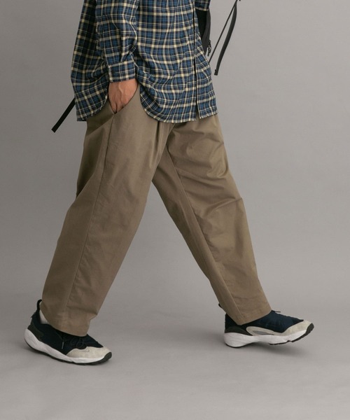 EKAL(エカル)の「EKAL エンジョイルーズパンツ(その他パンツ・メンズ・ネイビー/ベージュ系その他・MEDIUM/LARGE)」の10枚目の写真