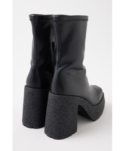 MOUSSY（マウジー）の「CHUNK SOLE STRETCH ブーツ（ブーツ・レディース・ブラック/ブラウン・MEDIUM/LARGE/SMALL）」の6枚目の写真