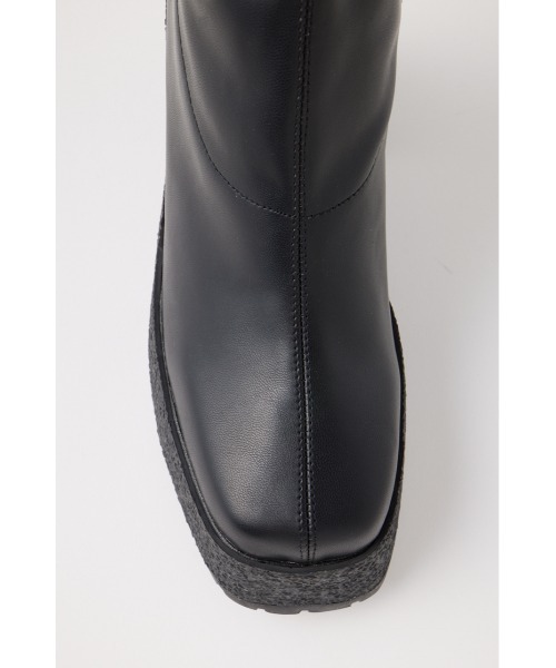 MOUSSY（マウジー）の「CHUNK SOLE STRETCH ブーツ（ブーツ・レディース・ブラック/ブラウン・MEDIUM/LARGE/SMALL）」の9枚目の写真