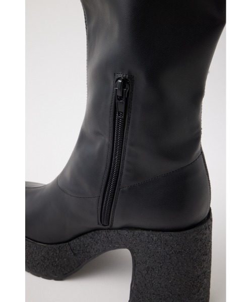 MOUSSY（マウジー）の「CHUNK SOLE STRETCH ブーツ（ブーツ・レディース・ブラック/ブラウン・MEDIUM/LARGE/SMALL）」の10枚目の写真