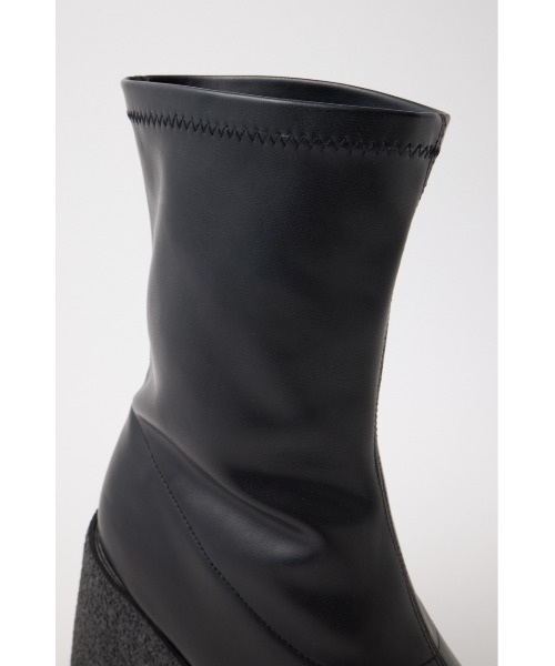 MOUSSY（マウジー）の「CHUNK SOLE STRETCH ブーツ（ブーツ・レディース・ブラック/ブラウン・MEDIUM/LARGE/SMALL）」の11枚目の写真