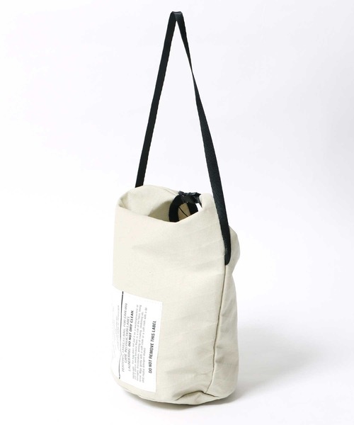 BURLAP OUTFITTER（バーラップアウトフィッター）の「BURLAP OUTFITTER/バーラップアウトフィッター PERSONAL EFFECT BAG ハンドバック 巾着バック（ハンドバッグ・メンズ・アイボリー/ブラック/オリーブ・ONE SIZE）」の11枚目の写真