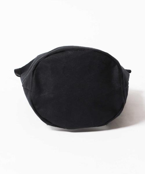 BURLAP OUTFITTER（バーラップアウトフィッター）の「BURLAP OUTFITTER/バーラップアウトフィッター PERSONAL EFFECT BAG ハンドバック 巾着バック（ハンドバッグ・メンズ・アイボリー/ブラック/オリーブ・ONE SIZE）」の4枚目の写真