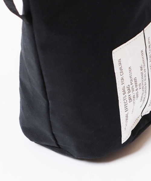 BURLAP OUTFITTER（バーラップアウトフィッター）の「BURLAP OUTFITTER/バーラップアウトフィッター PERSONAL EFFECT BAG ハンドバック 巾着バック（ハンドバッグ・メンズ・アイボリー/ブラック/オリーブ・ONE SIZE）」の13枚目の写真