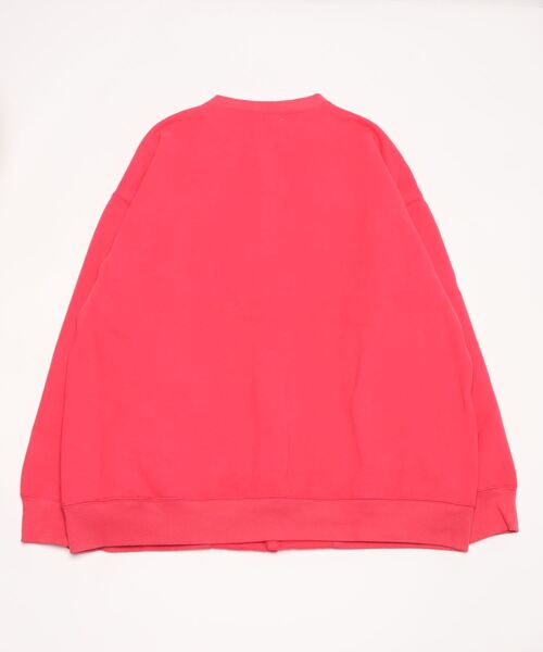 C.E.L.STORE（セルストア）の「GERRY COSBY/ジェリーコスビー EMB LOGO SNAP-UP CREW CARDIGAN刺繍ロゴスナップアップクルーカーディガンユニセックス（カーディガン/ボレロ・メンズ・イエロー/ピンク/ライトグリーン・LARGE/MEDIUM/FREE）」の4枚目の写真