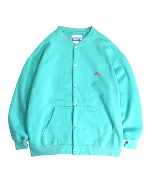 C.E.L.STORE（セルストア）の「GERRY COSBY/ジェリーコスビー EMB LOGO SNAP-UP CREW CARDIGAN刺繍ロゴスナップアップクルーカーディガンユニセックス（カーディガン/ボレロ・メンズ・イエロー/ピンク/ライトグリーン・LARGE/MEDIUM/FREE）」の5枚目の写真