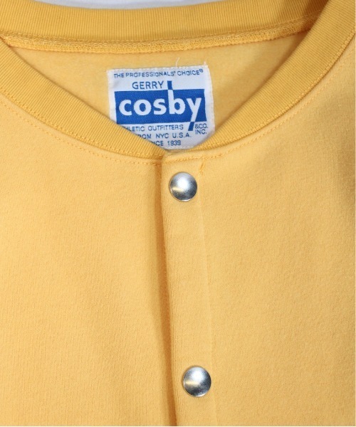 C.E.L.STORE（セルストア）の「GERRY COSBY/ジェリーコスビー EMB LOGO SNAP-UP CREW CARDIGAN刺繍ロゴスナップアップクルーカーディガンユニセックス（カーディガン/ボレロ・メンズ・イエロー/ピンク/ライトグリーン・LARGE/MEDIUM/FREE）」の12枚目の写真