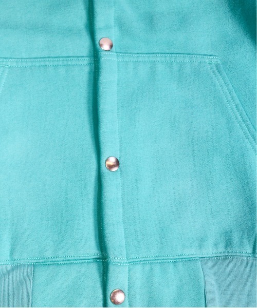 C.E.L.STORE（セルストア）の「GERRY COSBY/ジェリーコスビー EMB LOGO SNAP-UP CREW CARDIGAN刺繍ロゴスナップアップクルーカーディガンユニセックス（カーディガン/ボレロ・メンズ・イエロー/ピンク/ライトグリーン・LARGE/MEDIUM/FREE）」の8枚目の写真