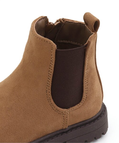 apres les cours（アプレレクール）の「サイドゴアブーツ（ブーツ・キッズ・ダークブラウン/ベージュ・15 /18/17/19/14/16）」の10枚目の写真
