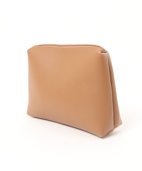 LAC-VERT（ラック・ヴェール）の「PWレザーショルダーバッグ（ショルダーバッグ・レディース・キャメル/ホワイト/ブラック/ベージュ/ブラウン・FREE）」の6枚目の写真