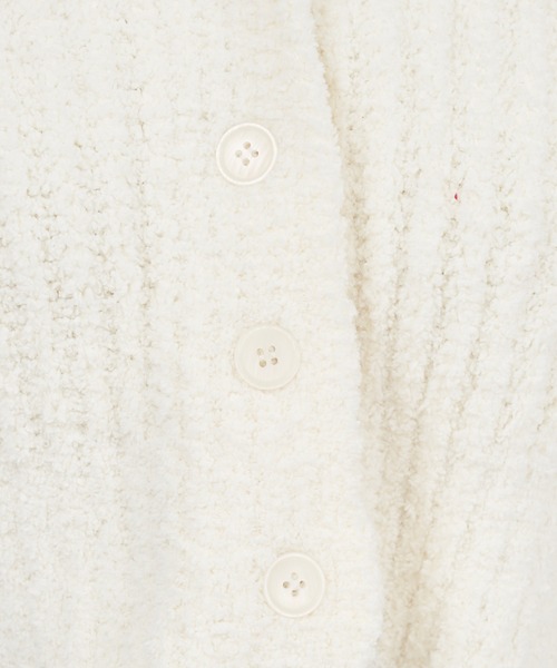 ROYAL PARTY（ロイヤルパーティー）の「【ZOZO限定】フワフワカーディガン（カーディガン/ボレロ・レディース・ピンク/オフホワイト/ラベンダー/ブラック・FREE）」の7枚目の写真