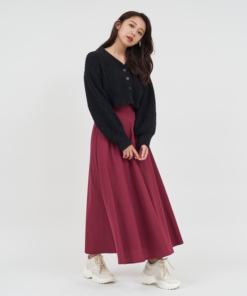 ROYAL PARTY（ロイヤルパーティー）の「【ZOZO限定】フワフワカーディガン（カーディガン/ボレロ・レディース・ピンク/オフホワイト/ラベンダー/ブラック・FREE）」の12枚目の写真