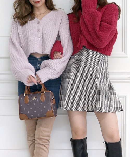 ROYAL PARTY（ロイヤルパーティー）の「【ZOZO限定】フワフワカーディガン（カーディガン/ボレロ・レディース・ピンク/オフホワイト/ラベンダー/ブラック・FREE）」の21枚目の写真