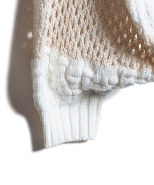 LAYMEE（レイミー）の「Armand knit / アルマンニット（ニット/セーター・レディース・アイボリー/ブラック・FREE）」の15枚目の写真