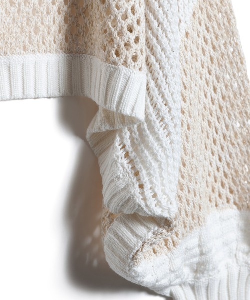 LAYMEE（レイミー）の「Armand knit / アルマンニット（ニット/セーター・レディース・アイボリー/ブラック・FREE）」の13枚目の写真