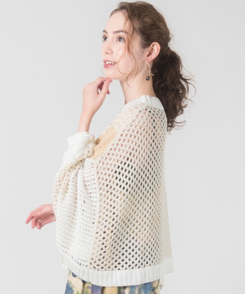 LAYMEE（レイミー）の「Armand knit / アルマンニット（ニット/セーター・レディース・アイボリー/ブラック・FREE）」の22枚目の写真