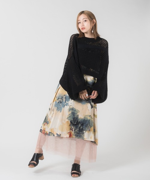 LAYMEE（レイミー）の「Armand knit / アルマンニット（ニット/セーター・レディース・アイボリー/ブラック・FREE）」の16枚目の写真