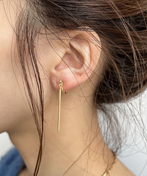 LOWRYS FARM（ローリーズファーム）の「ループフィットロングイヤリング 171671（イヤリング）」 WEAR