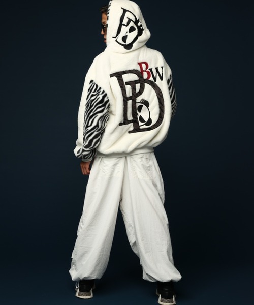 JACKROSE（ジャックローズ）の「B/W-PDJ フェイクファーパーカー（その他アウター・メンズ・ホワイト/ブラック・M/L/XL）」の7枚目の写真