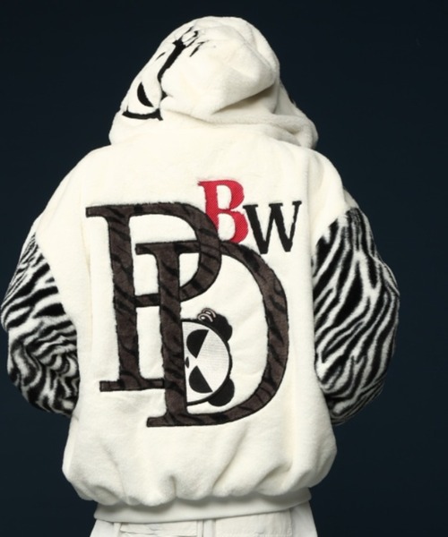 JACKROSE（ジャックローズ）の「B/W-PDJ フェイクファーパーカー（その他アウター・メンズ・ホワイト/ブラック・M/L/XL）」の9枚目の写真