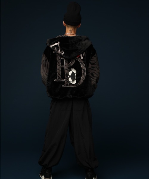 JACKROSE（ジャックローズ）の「B/W-PDJ フェイクファーパーカー（その他アウター・メンズ・ホワイト/ブラック・M/L/XL）」の6枚目の写真
