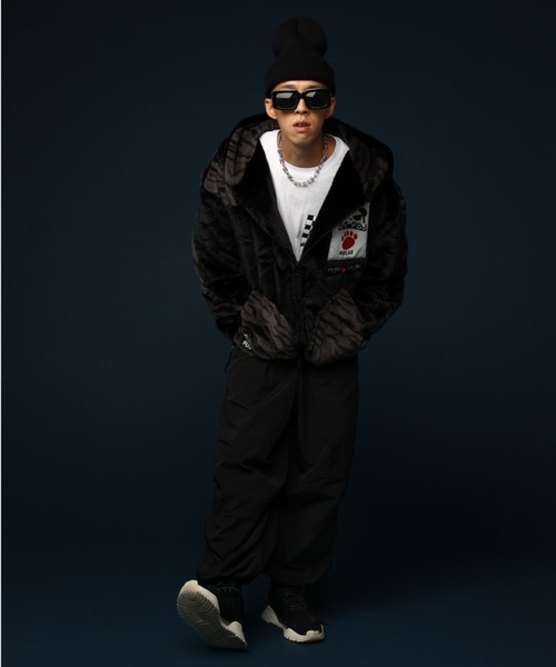 JACKROSE（ジャックローズ）の「B/W-PDJ フェイクファーパーカー（その他アウター・メンズ・ホワイト/ブラック・M/L/XL）」の4枚目の写真