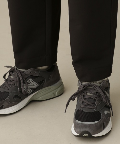 NANO universe(ナノユニバース)の「LB.03/シェルテックウォームワンタックイージーパンツ(その他パンツ・メンズ・ブラック/ブラウン/カーキ・S/M/L)」の11枚目の写真