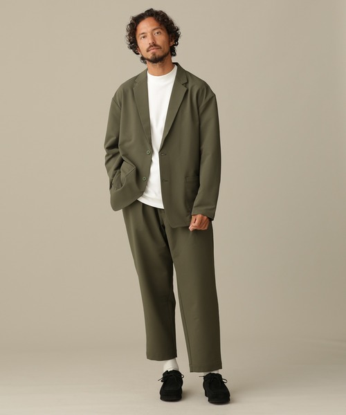 NANO universe(ナノユニバース)の「LB.03/シェルテックウォームワンタックイージーパンツ(その他パンツ・メンズ・ブラック/ブラウン/カーキ・S/M/L)」の6枚目の写真