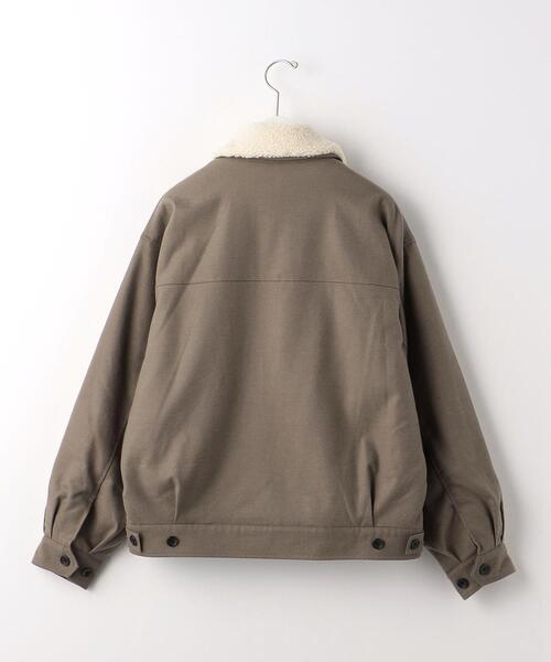 【新品未使用タグ付き】グリーンレーベルリラクシング　今季ボアブルゾン green label relaxing（グリーンレーベルリラクシング）の「Morley