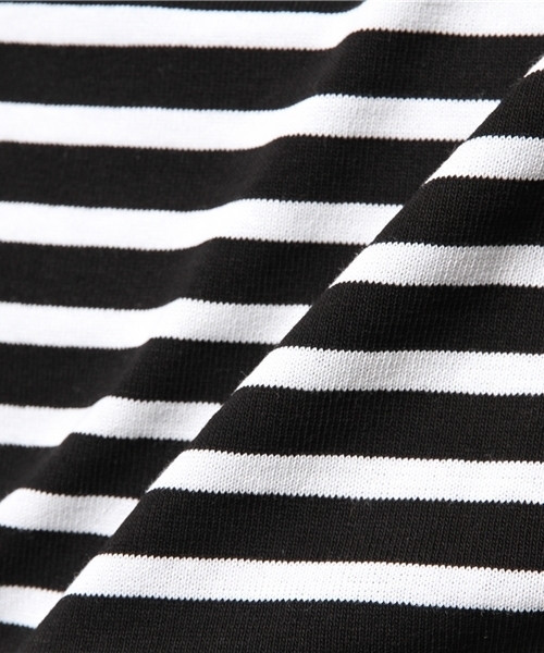 ORCIVAL（オーシバル）の「オーシバルボーダー（Tシャツ/カットソー・メンズ・ホワイト/ブラック・MEDIUM/LARGE）」の10枚目の写真