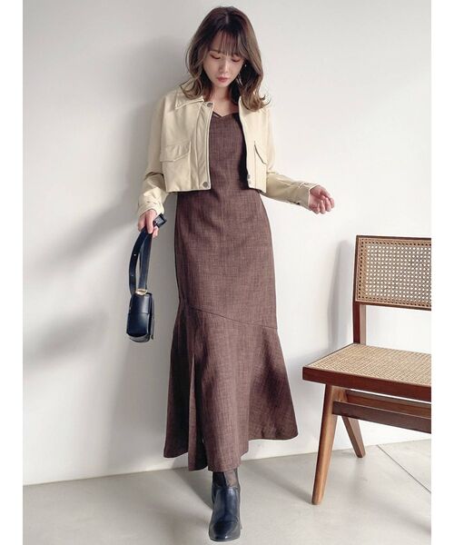 dazzlin（ダズリン）の「アソートシアーショートブーツ（ブーツ・レディース・ブラック/ベージュ・MEDIUM/LARGE）」の9枚目の写真