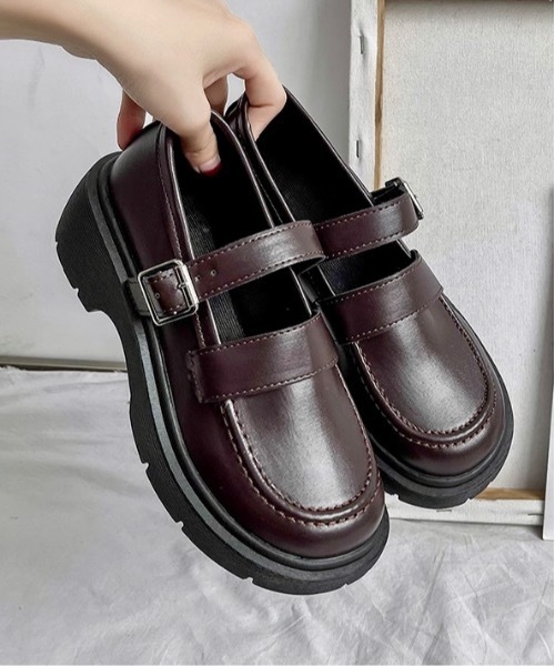 Burner(バーナー)の「【OKUOKU 0909】レトロローファー oku-shoes-673097878318-26 MC(ローファー・レディース・A/B・36/38/40/35/39/37)」の2枚目の写真